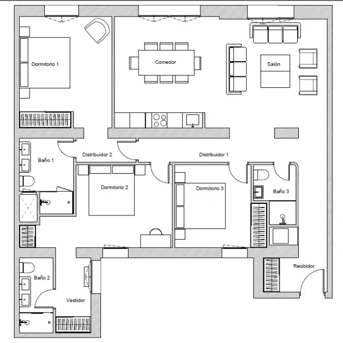 Piso con ascensor en venta en Calle de Claudio Coello, imagen 33