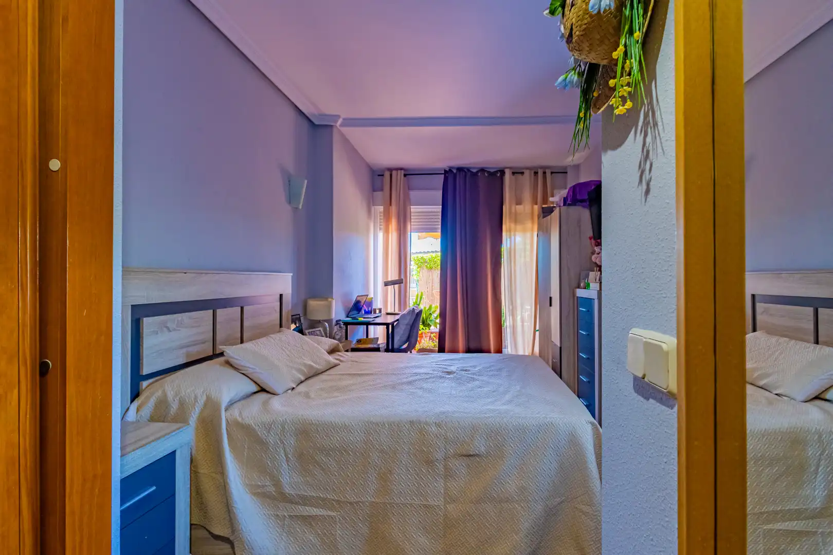 Bedroom of Apartments for sale in Vera  with Air Conditioner, Heating and Private garden