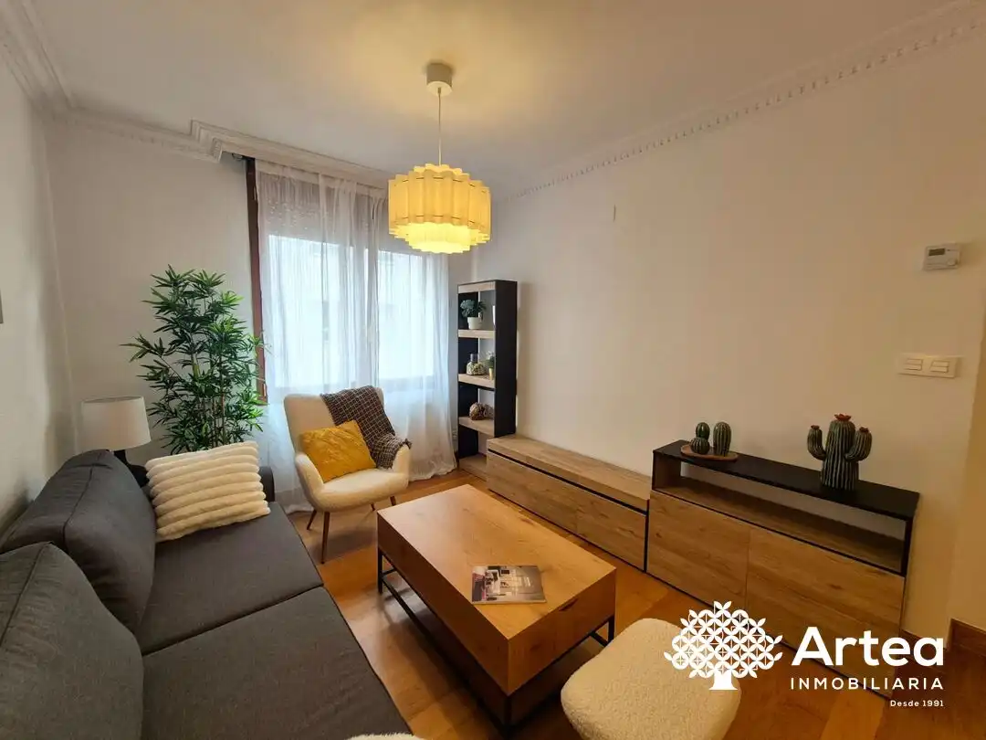 Living room of Flat for rent in Bilbao   with Heating, Oven and Washing machine
