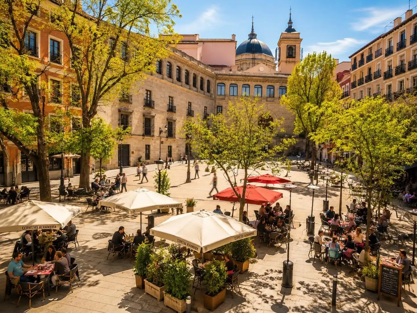 Exterior view of Attic for sale in Madrid  with Air Conditioner and Heating