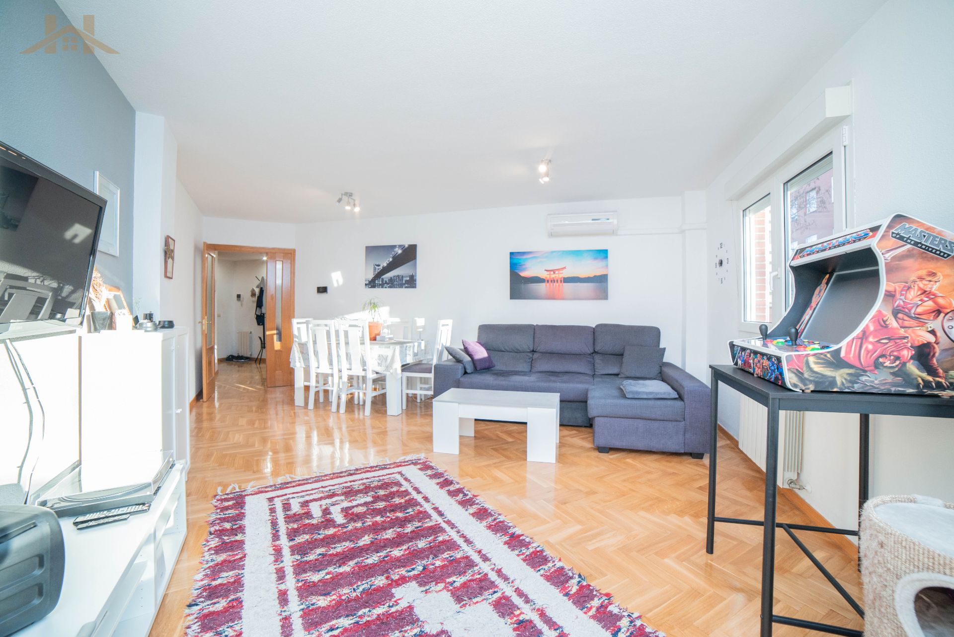 Living room of Flat for sale in Valdemoro  with Air Conditioner, Heating and Terrace