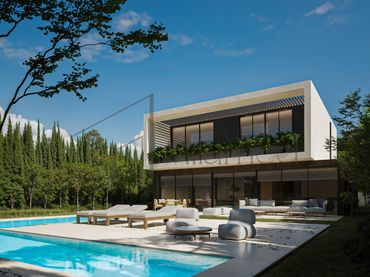 Neubau-Villa mit Balkon zum Verkauf in Calle Falcó
