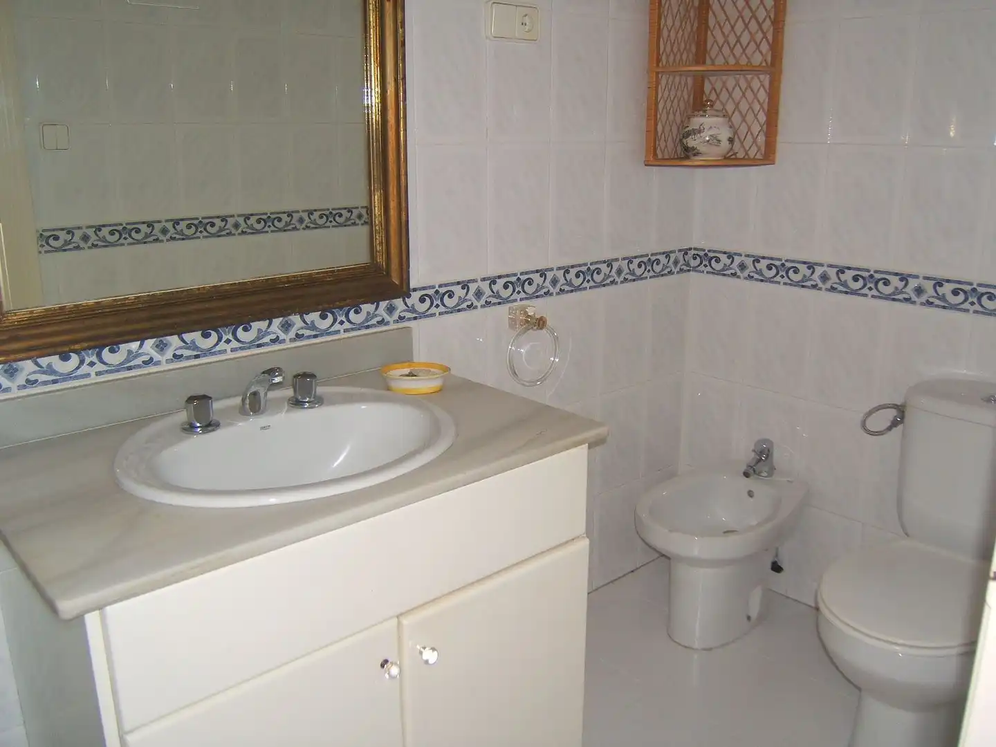 Bathroom of Flat for rent in Málaga  with Furnished