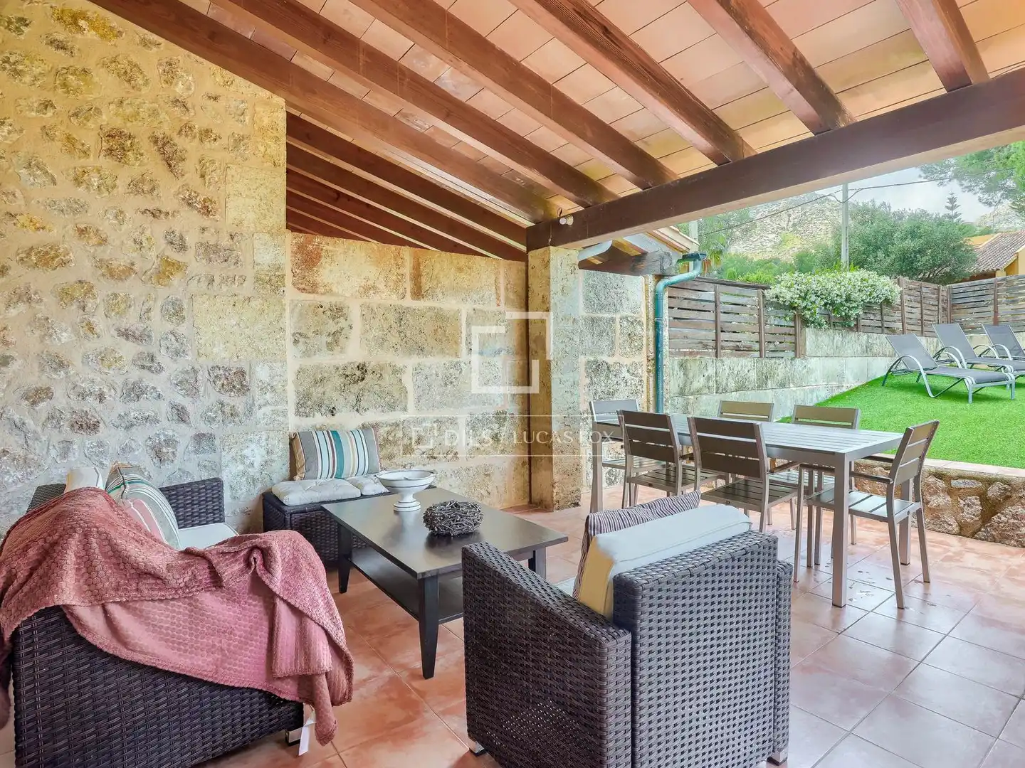 Terrace of Houses for sale in Pollença  with Private garden, Terrace and Swimming Pool