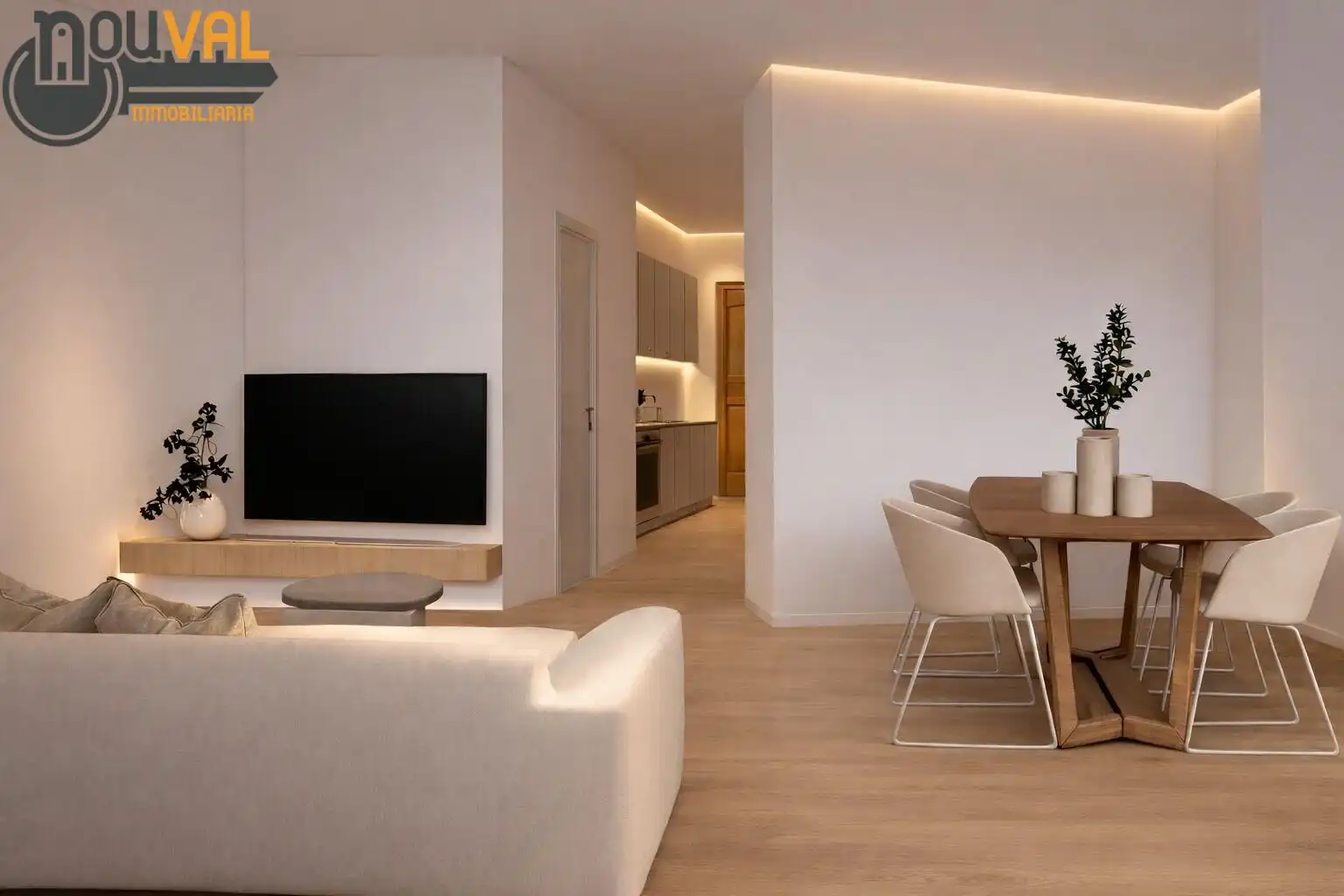 Sala d'estar de Pis en venda en  Valencia Capital amb Aire condicionat i Terrassa