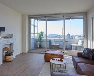 Living room of Apartment to rent in  Barcelona Capital  with Air Conditioner, Furnished and Oven