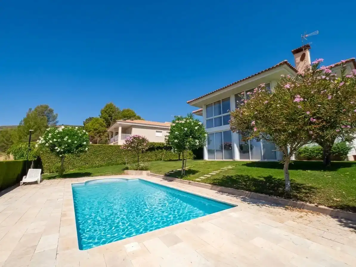 Piscina de Casa o xalet en venda en Caravaca de la Cruz amb Aire condicionat, Piscina i Balcó