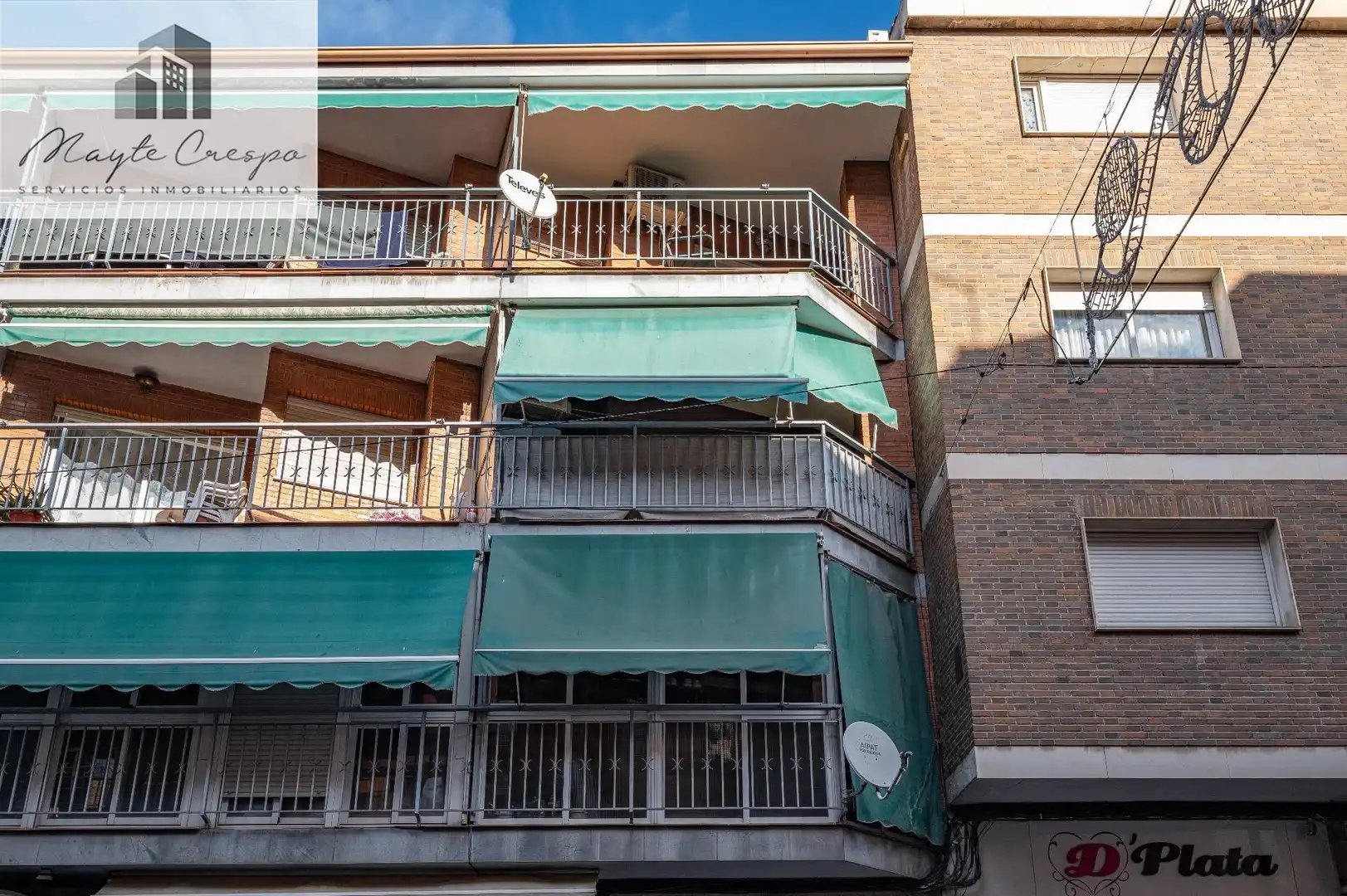 Vista exterior de Piso en venta en Maracena con Aire acondicionado, Amueblado y Balcón