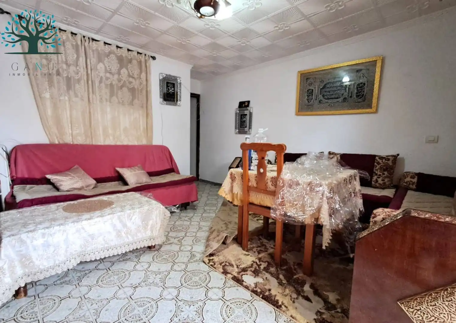 Sala de estar de Apartamento en venta en Mazarrón con Terraza y Amueblado