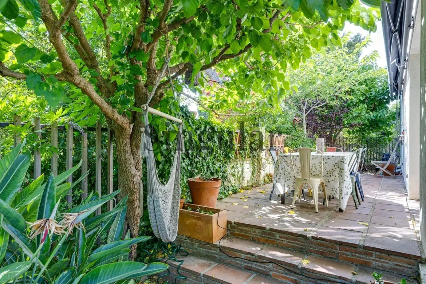 Jardí de Casa o xalet en venda en Sant Cugat del Vallès amb Calefacció, Jardí privat i Traster
