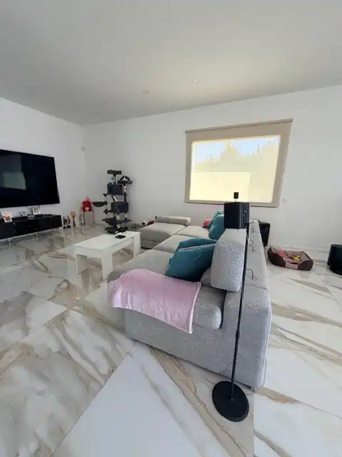 Sala de estar de Casa o chalet en venta en Las Ventas de Retamosa con Aire acondicionado, Calefacción y Jardín privado