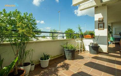 Terrace of Flat for sale in Badajoz Capital  with Air Conditioner, Heating and Private garden