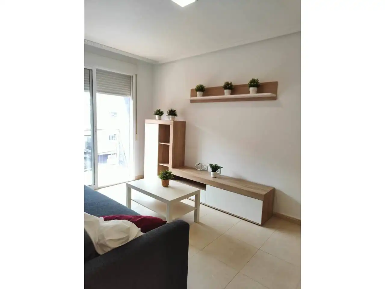 Living room of Flat for sale in Murcia  with Air Conditioner, Storage room and Furnished