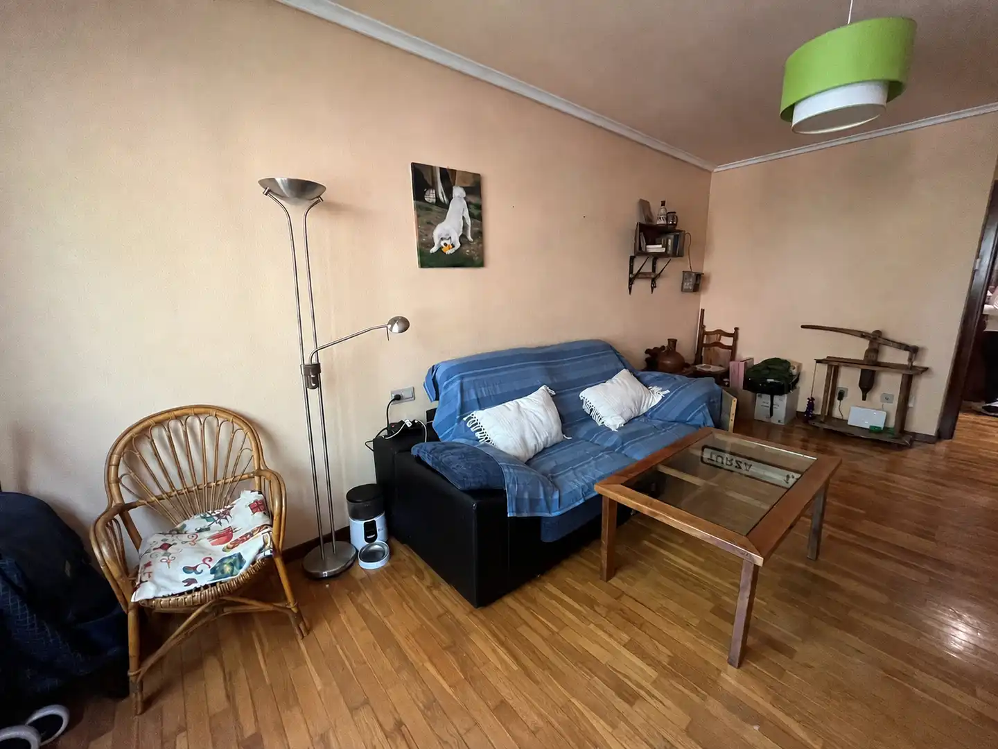 Living room of Apartments for sale in  Logroño  with Heating, Parquet flooring and Terrace