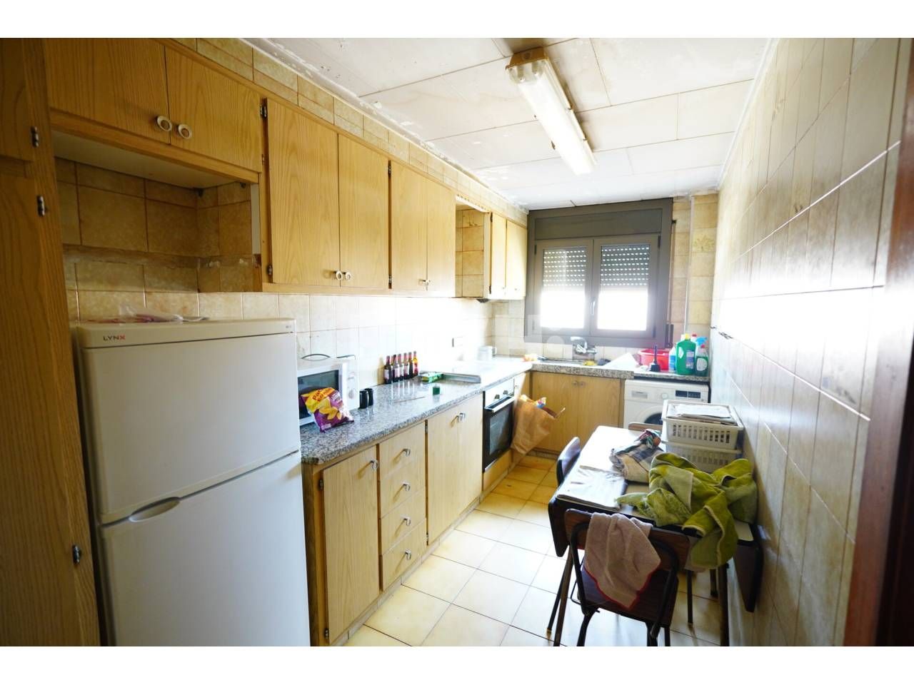 Küche von Wohnung miete in Tona mit Heizung