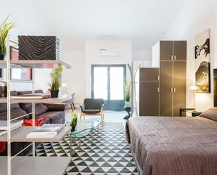 Bedroom of Flat to rent in  Madrid Capital  with Air Conditioner, Heating and Furnished