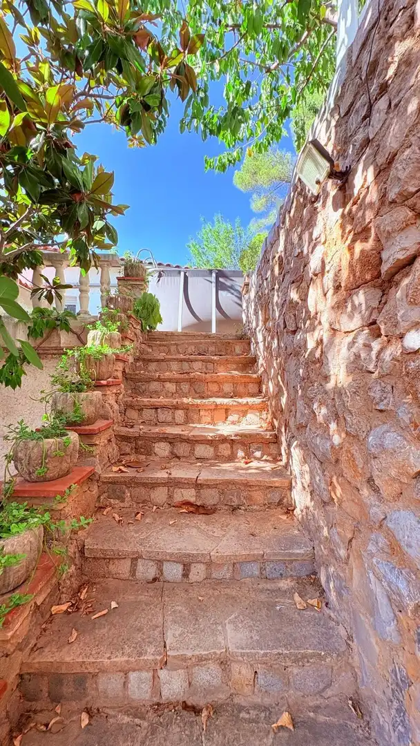 Terrassa de Casa o xalet en venda en Castellar del Vallès amb Aire condicionat, Calefacció i Jardí privat