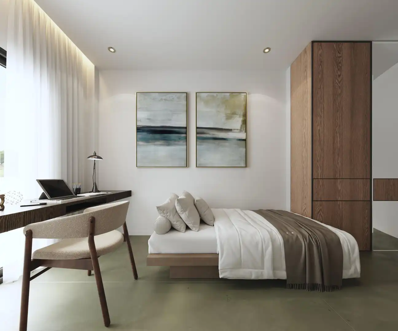 Schlafzimmer von Wohnung zum Verkauf in Cabrera de Mar