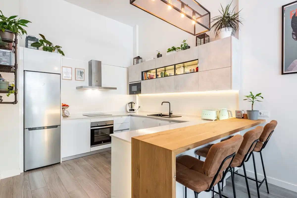Cocina de Piso de alquiler en Benahavís con Aire acondicionado, Terraza y Trastero