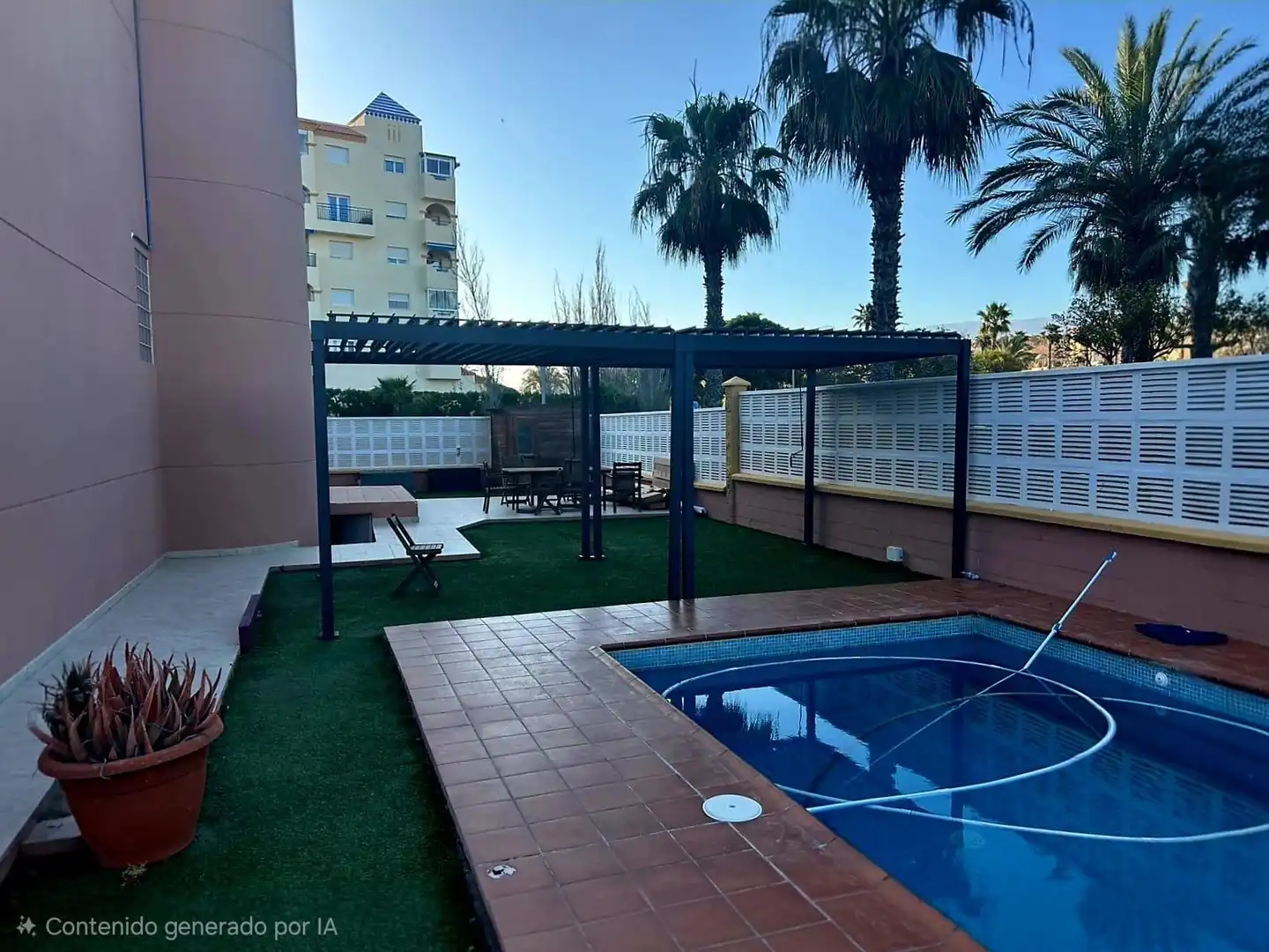 Piscina de Casa o chalet en venta en El Ejido con Aire acondicionado, Jardín privado y Terraza
