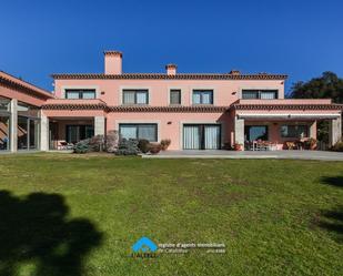 Exterior view of House or chalet for sale in L'Ametlla del Vallès  with Air Conditioner, Heating and Private garden