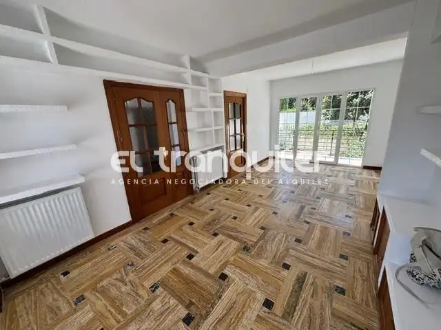 Living room of Detached homes for rent in Madrid  with Private garden, Terrace and Swimming Pool