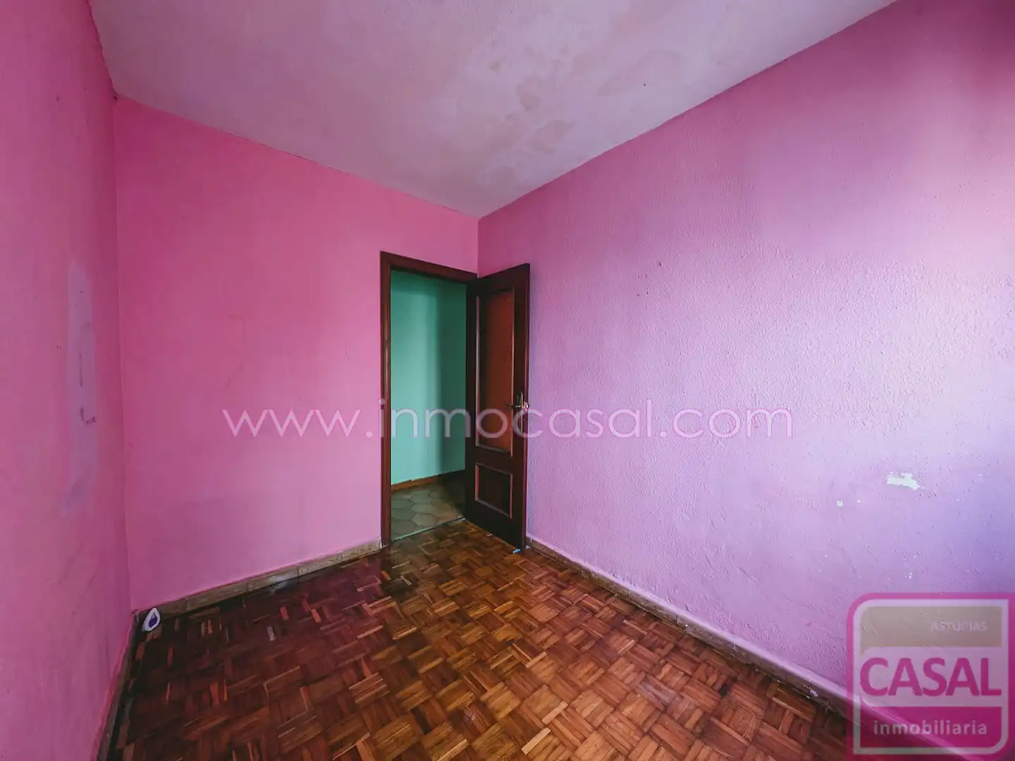 Bedroom of Flat for sale in Gijón 