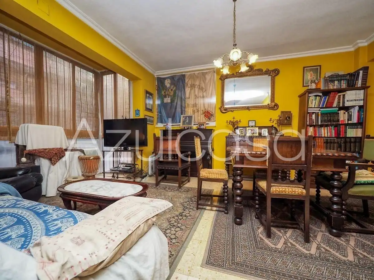 Sala de estar de Piso en venta en Alicante / Alacant con Aire acondicionado