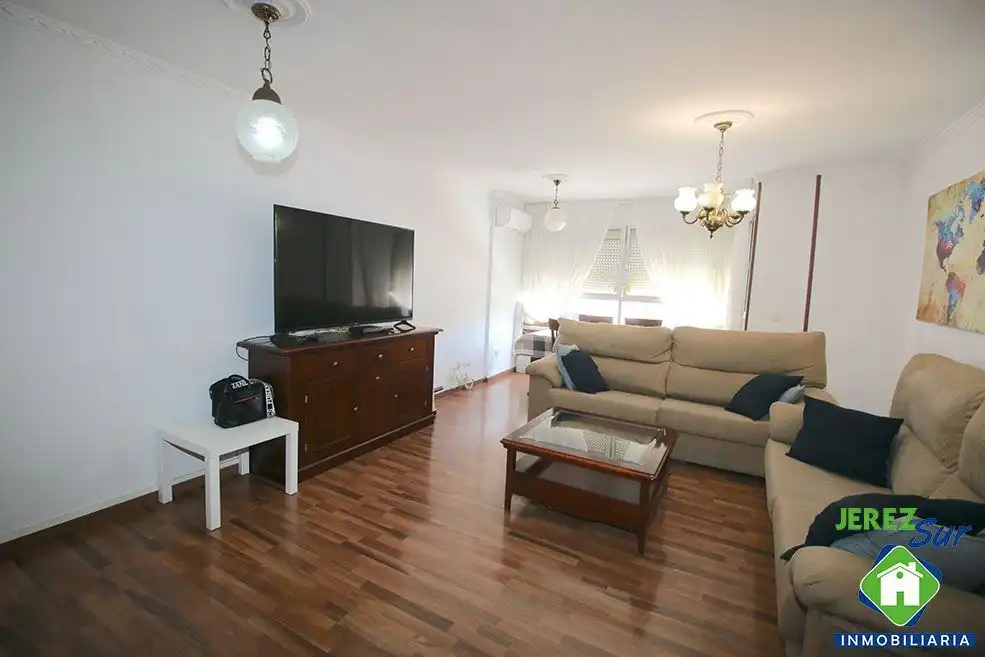 Living room of Flat for sale in Jerez de la Frontera  with Air Conditioner, Heating and Terrace