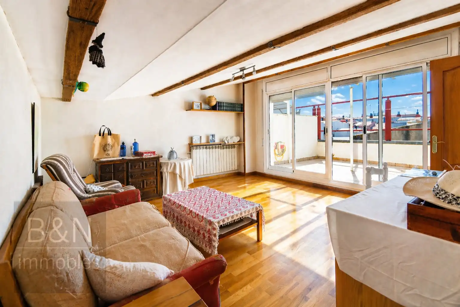 Sala de estar de Casa o chalet en venta en Terrassa con Calefacción, Terraza y Trastero