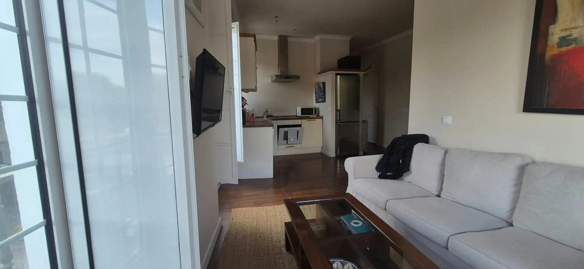 Sala d'estar de Apartament de lloguer en Casco Antiguo