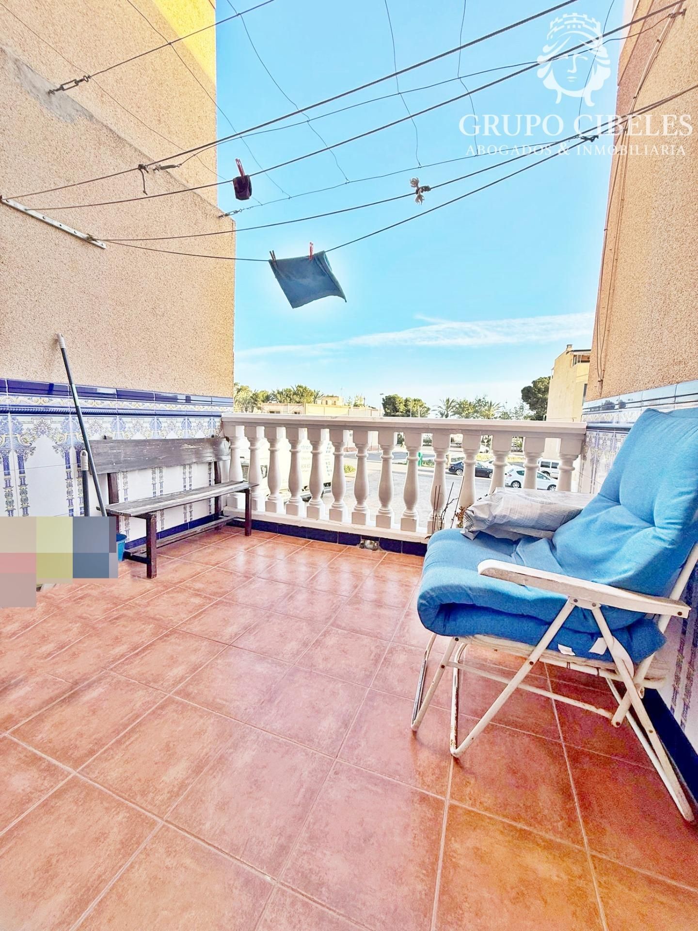Balcony of Houses for sale in Vícar  with Air Conditioner, Terrace and Furnished