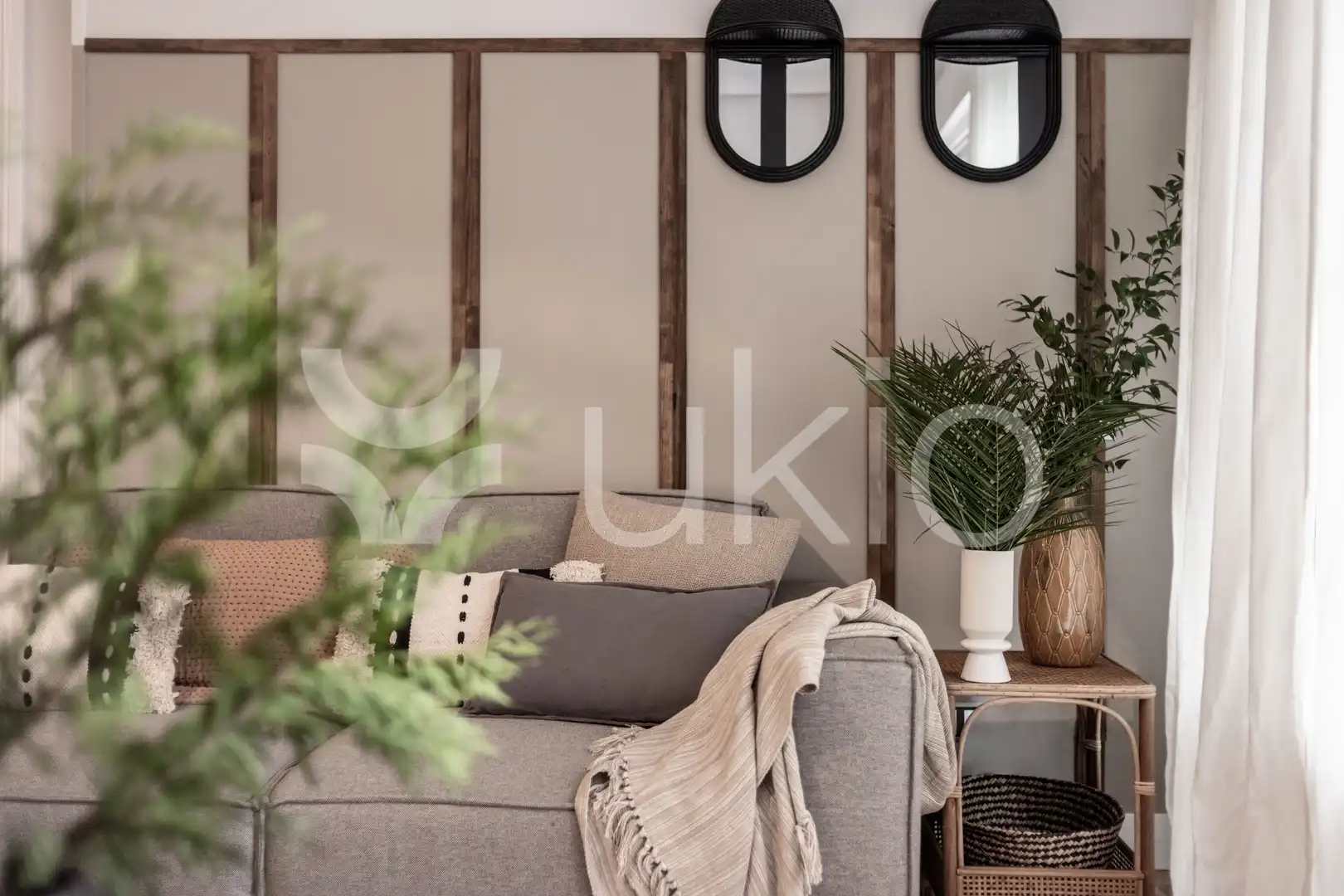 Sala d'estar de Apartament de lloguer en Madrid amb Aire condicionat, Calefacció i Moblat