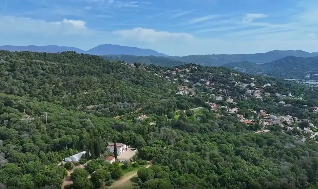 Vista exterior de Finca rústica en venta en Argentona con Jardín privado