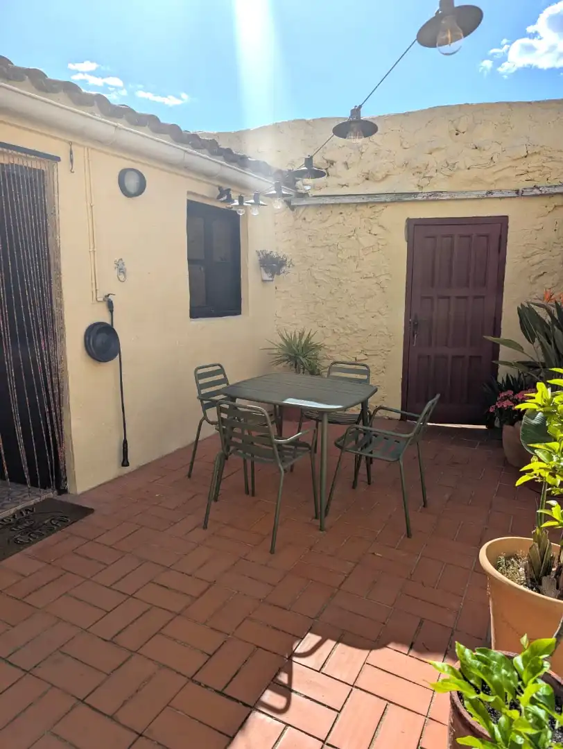 Terrasse von Country house zum Verkauf in El Perelló mit Heizung und Balkon