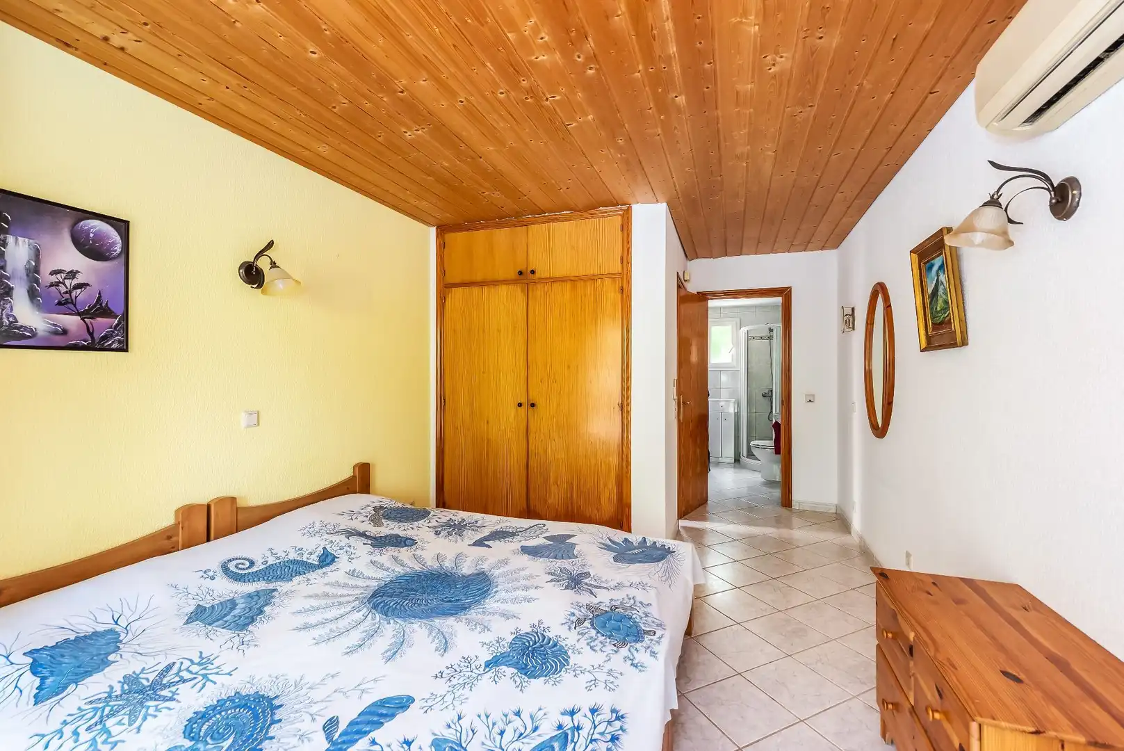 Dormitori de Apartament en venda en Artà amb Aire condicionat, Terrassa i Moblat