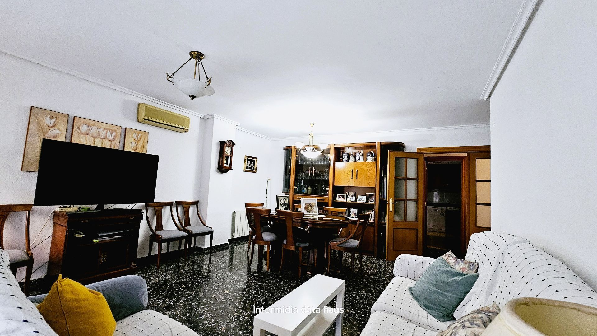 Living room of Flat for sale in  Valencia Capital  with Air Conditioner and Heating