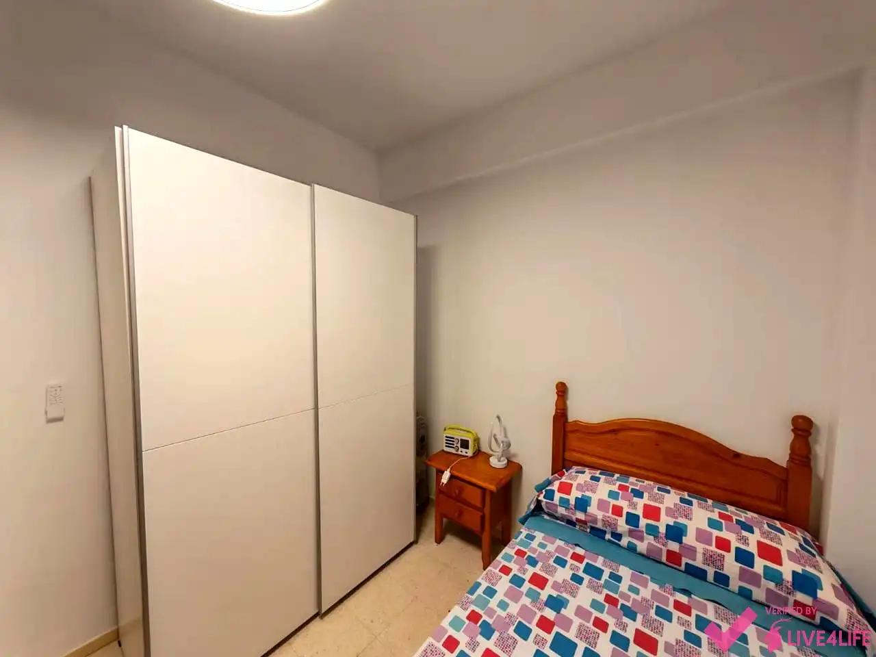 Schlafzimmer von Wohnung zur Miete in Sevilla mit Klimaanlage, Möbliert und Internet