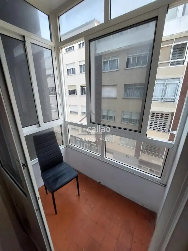 Terraza de Piso de alquiler en Ferrol con Amueblado