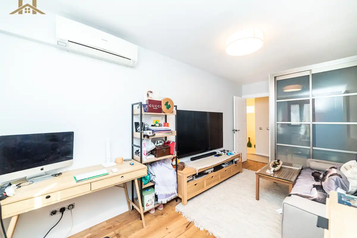 Sala de estar de Dúplex en venta en Leganés con Aire acondicionado, Calefacción y Jardín privado