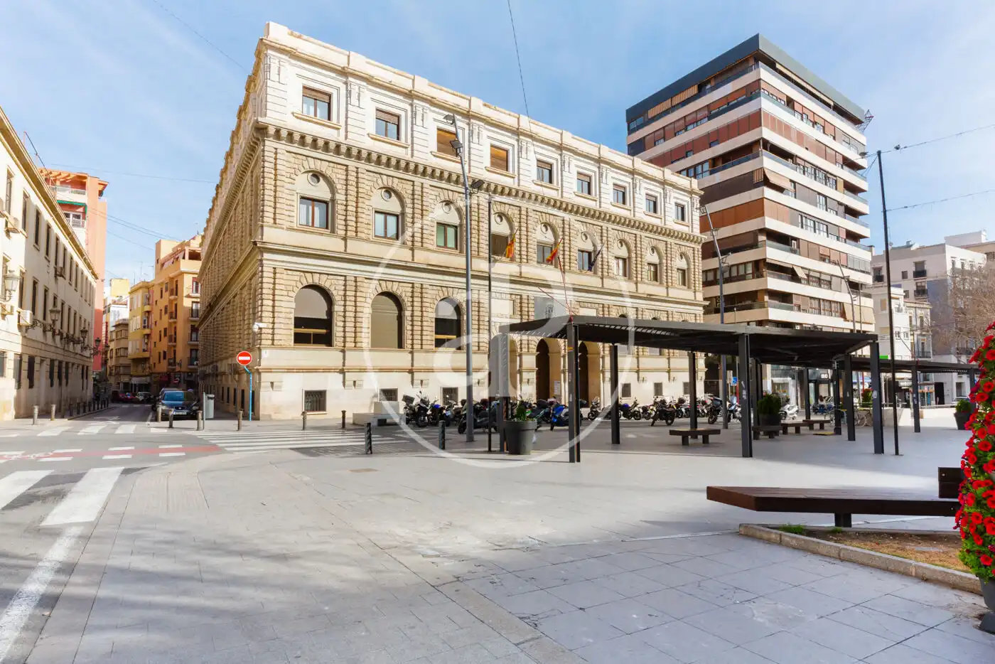 Vista exterior de Piso en venta en Alicante / Alacant con Aire acondicionado, Calefacción y Terraza
