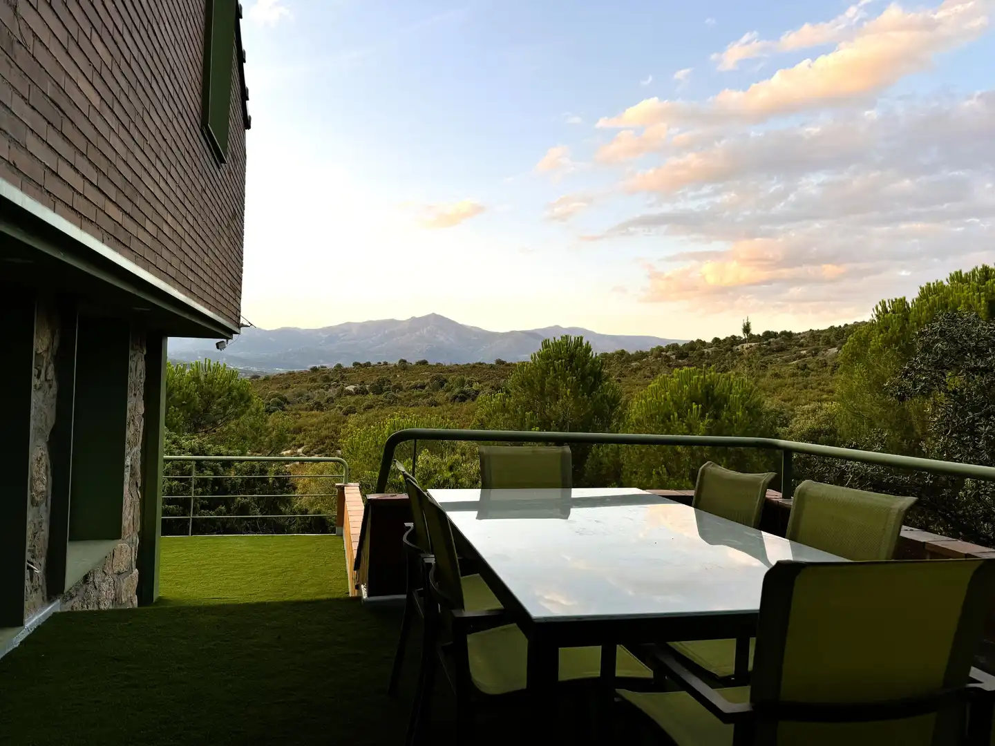 Terrassa de Casa o xalet en venda en Collado Villalba amb Calefacció, Jardí privat i Terrassa