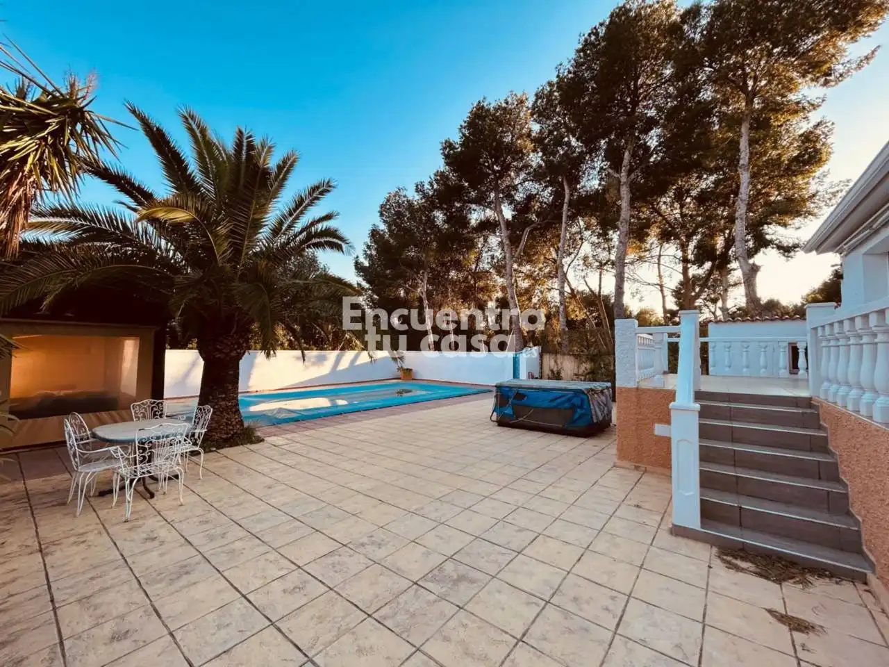 Vista exterior de Casa o chalet en venta en La Nucia con Aire acondicionado, Jardín privado y Terraza