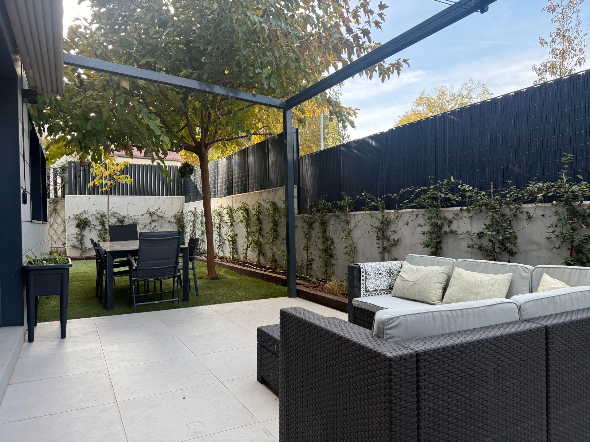 Terrace of Planta baja for sale in Sant Cugat del Vallès  with Air Conditioner, Heating and Private garden