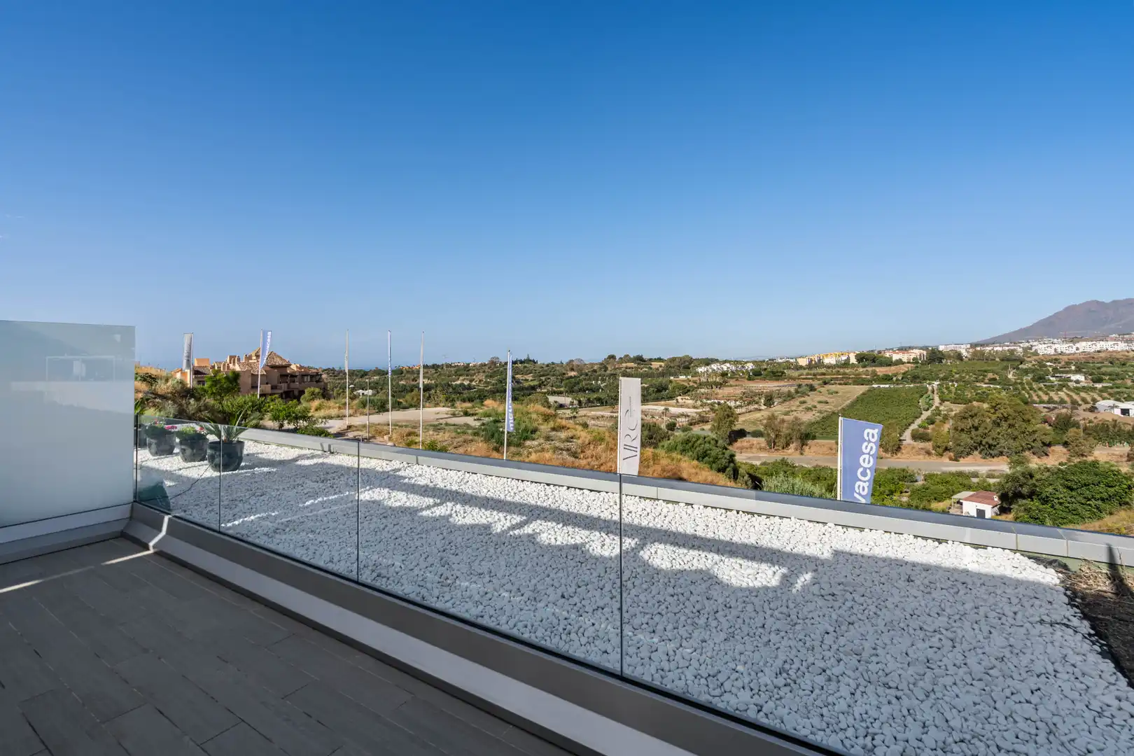 Terraza de Casa adosada de alquiler en Estepona con Aire acondicionado, Terraza y Piscina