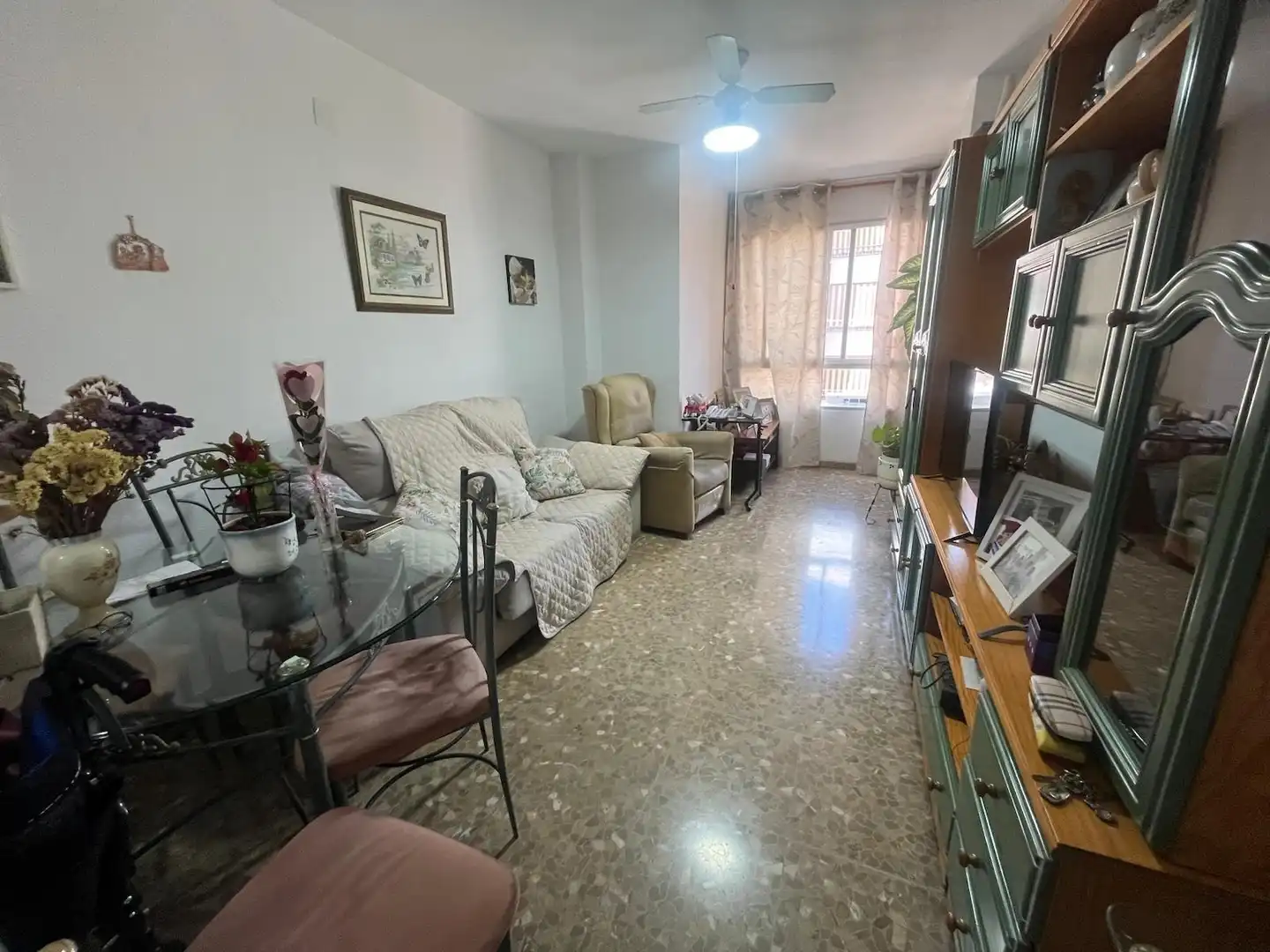 Sala d'estar de Pis en venda en Málaga amb Aire condicionat