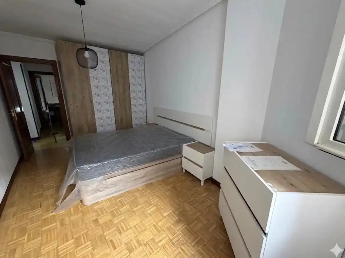 Bedroom of Flat for rent in Miranda de Ebro  with Heating, Terrace and Furnished