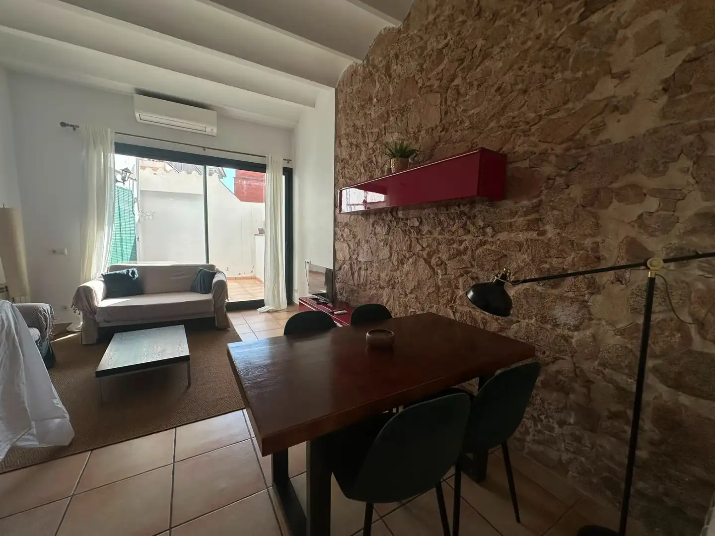 Living room of Flat for rent in Sant Feliu de Guíxols  with Terrace and Furnished