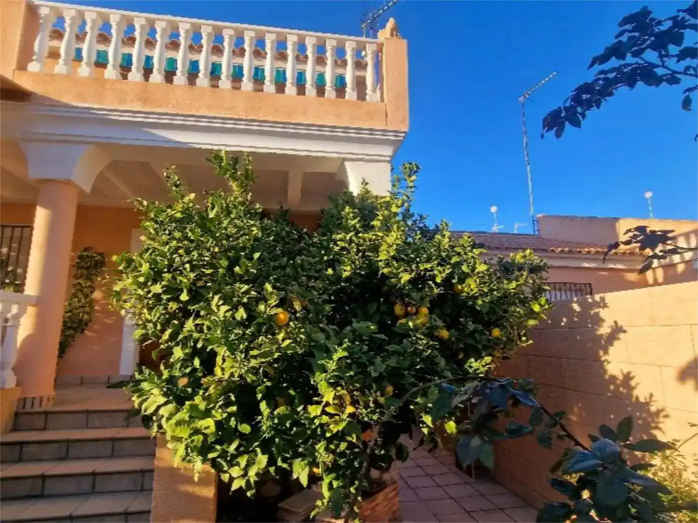 Jardí de Casa o xalet en venda en Mazarrón amb Aire condicionat, Piscina i Balcó