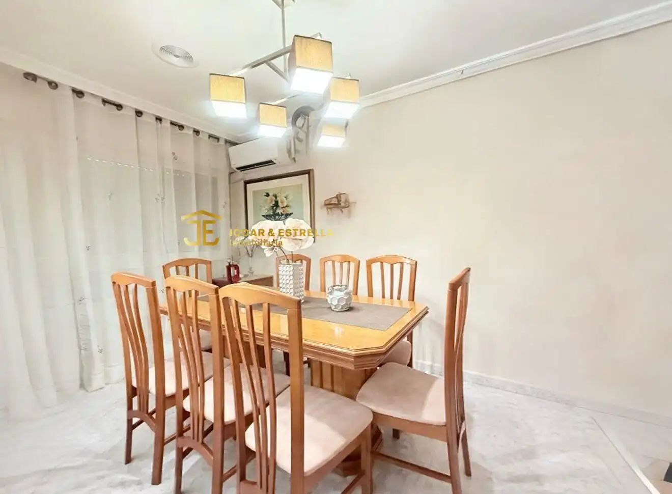 Dining room of Flat for sale in Lorca  with Air Conditioner, Heating and Storage room